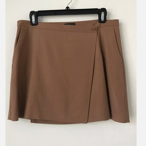 Theory Tan Mini Skirt - Picture 9 of 16